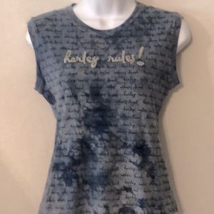 Harley Davidson Sleeveless Top